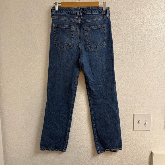 GOOD AMERICAN Good Boy High Waist Nonstretch Jeans Size 6/28 - Picture 2 of 4